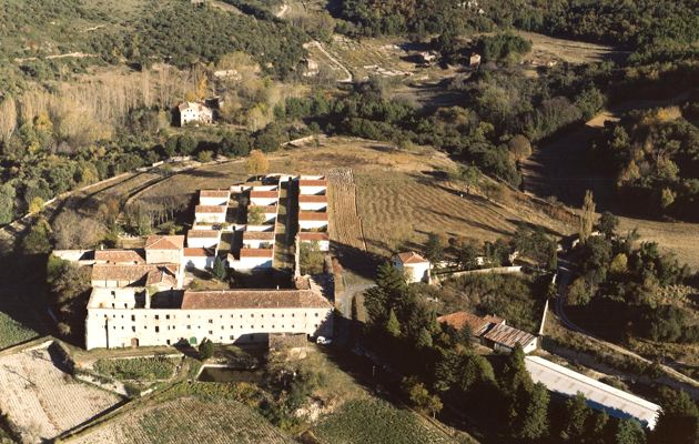 Vista aérea de Santa María de Herrera - Miranda de Ebro