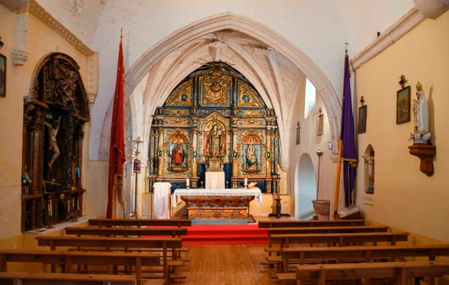 Interior Iglesia de la Visitación - Aldeanueva de la Serrezuela