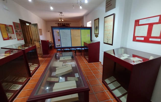 Interior del archivo municipal de Aldeanueva de la Serrezuela